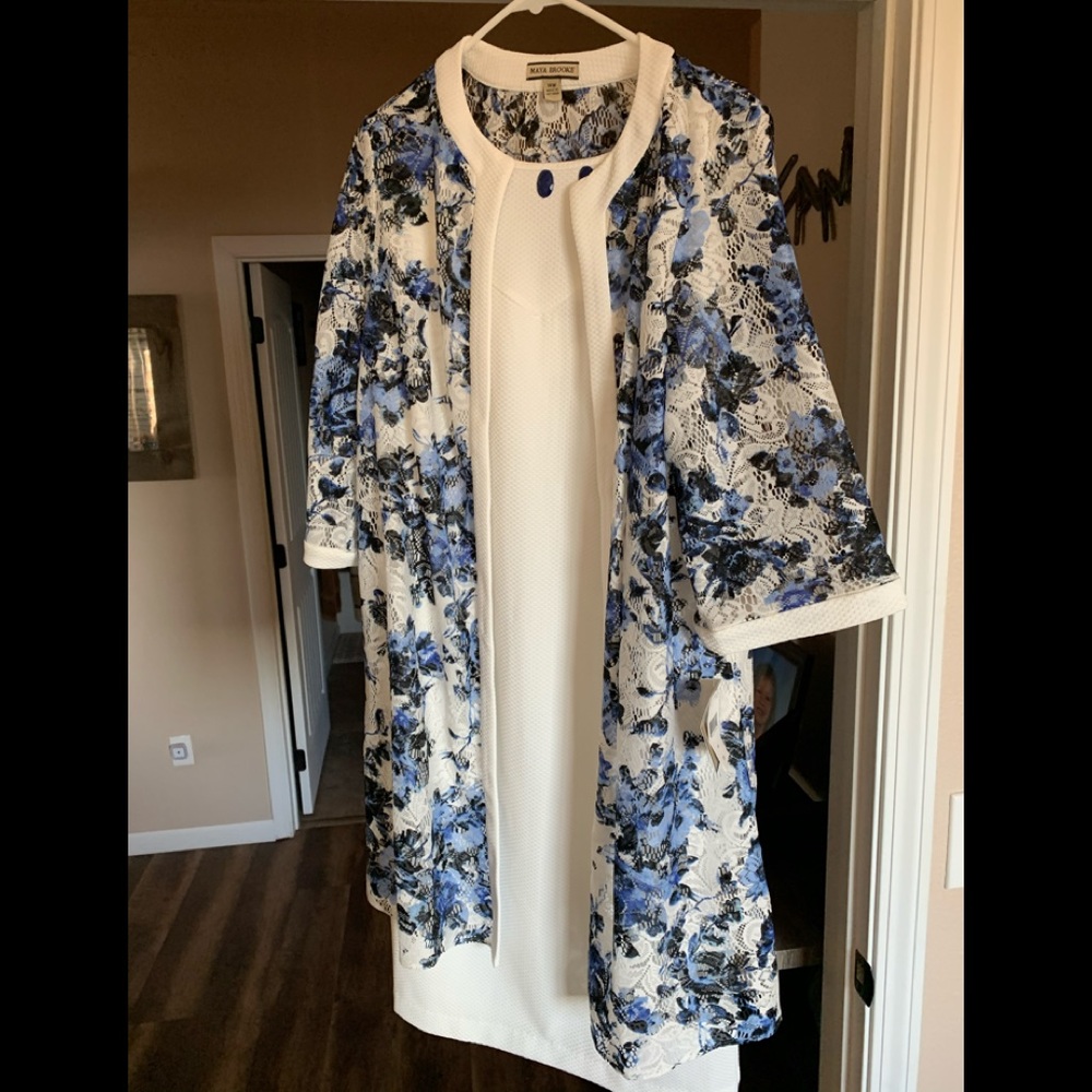 Size 14 two piece dress and jacket.